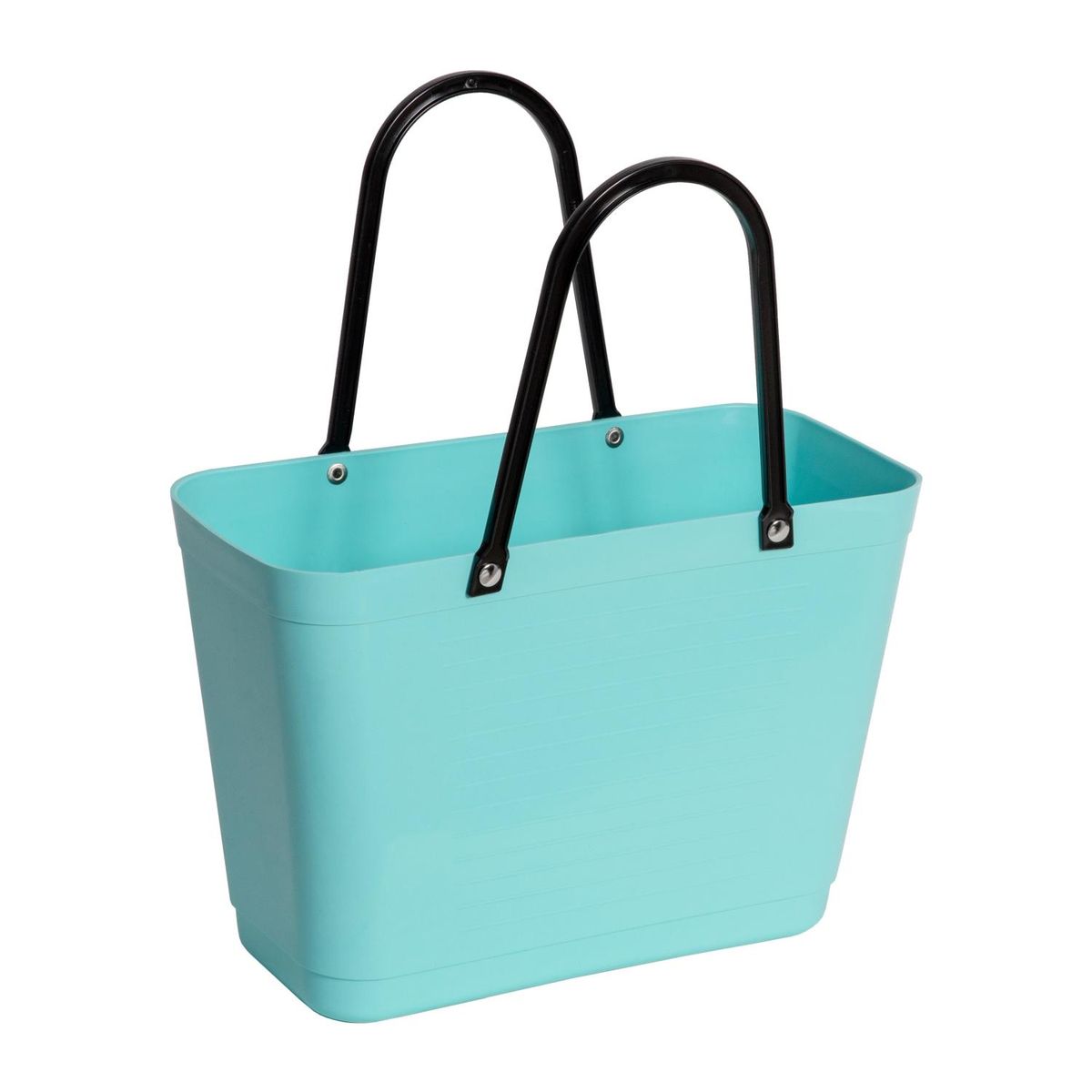 Lyseblå liten bag